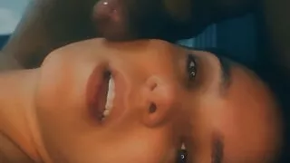 Hot girl shows how to suck and gets a cum shot on her face