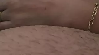 Step mom touch for first time a small dick from husband best friend and handjob him