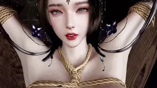 3D Big Boobs Mature MILF Have BDSM Sex and Got Bandaged