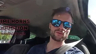 Vlog Steamy Forest Hookup with a Hiker Raw Blowjob and Cum Eating with Passion Maxime Horns