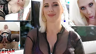 GERMAN SCOUT - Long Labia Pierced Pussy Sweet Mery Pickup for Casting Fuck at Venus 2024