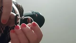 Cuckold Alex Fucks His Clit