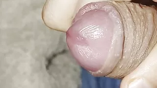 Twink masturbates and ejaculates twice a big load of cum