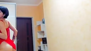 Hot Busty Brunette Myla_angel Performs Striptease Then Masturbates Till Sweet Wet Orgasm