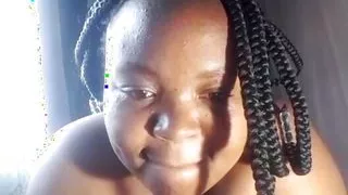 Watch me rub my black pussy