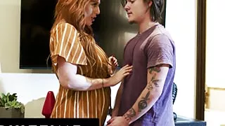 ADULT TIME - Big Naturals MILF Lauren Phillips Teaches Her Disobedient Stepson How To Fuck PROPERLY!