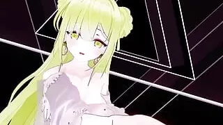 Azur Lane Janus Hentai Hot Sexy Dance Song Ha Aoa Mmd 3D Blonde Hair Color Edit Smixix