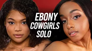 EBONY COWGIRLS - Solo Cowgirl Compilation