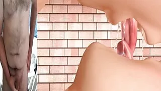 The Cute Girl with Big Tits and Big Ass: A Love Hexagon