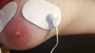 Eletric Torture lets shake my Boy Boobs