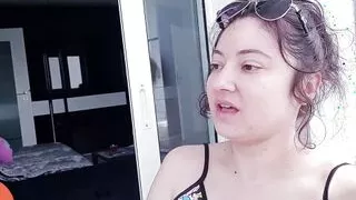 I caress my little pussy...A surprise awaits everyone at the end of the video!!