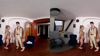 Star Wars Cosplay Leia Fucks Obi Wan - Virtual Real Porn