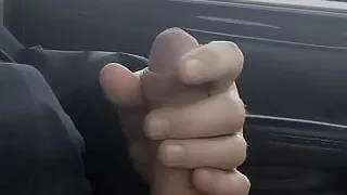 Wanking at the ParknRide