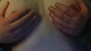 Boobs Presentation with Cream GermanFATFemboy