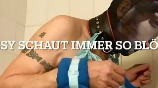 Sissy D impregnated with extreme enema