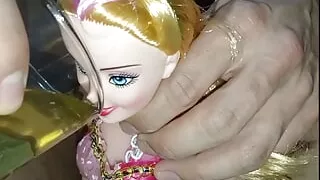 My Girlfriend Submissive And Hot Doll, Drinks My Urine And I Fuck Her With Her Skirt On, Fetish Doll, Big Penis And Venozo