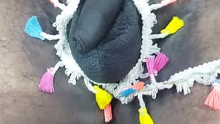 Sexy bhojpuri bhabhi enjoying with her husband friend in the bedroom