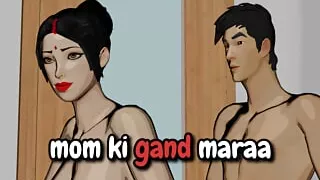 mere boyfriend ne meri step mom  ki  chut me ungli pela fhir gand mara