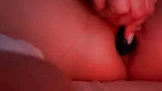 Jewel of the Night: Stretching My Ass with a Black Butt Plug