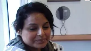 German virgin persuaded to have sex at the first casting