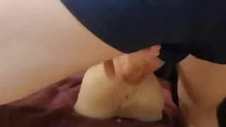 Breaking into his friend's replica with his big straight cock.