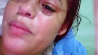 cuckold hubby arrives home when i'm getting fucked by my big cock neighbor but he just joined to film how he fucks me