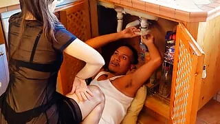 FANI  wouldn't let the PLUMBER DO HIS JOB