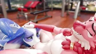 rekin3d deepthroat blowjob