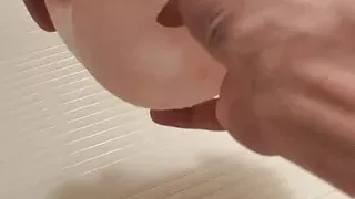 I masturbated with the masturbator I bought!