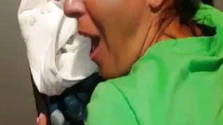 Sunday at I.kea, He Fucks Me in the Toilet While a Person Is Fart.ng and She.t in the Bathroom Next to Ours