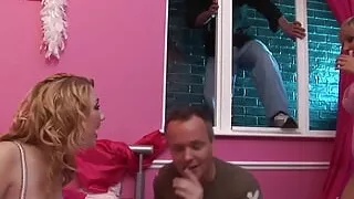 Sex group with Romana Ryder and Pippa Dee are horny with