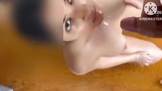 Desi girl sucking cock and face slap bdsm sucking cock his husband's