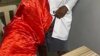 Holiday office visitor seduces bbc doctor