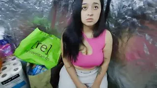 Immigrant Hides on the Pantry and Receives Creampie