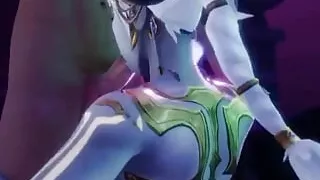 3D NSFW - Sexy Hot Guardian Demon Girl