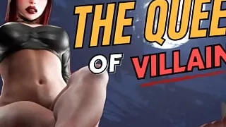 HENTAI JOI - The Queen Of Villains Dominates You (femdom, footjob, sensory deprivation)