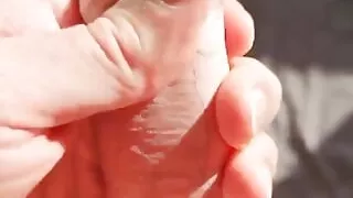 My Cock Enyoing the Sun for a Powerful Cumshot!