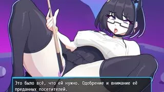 Katherine inserted a pool cue into her pussy in front of the