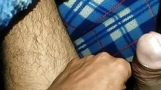 Massage boy penis land massage with hands