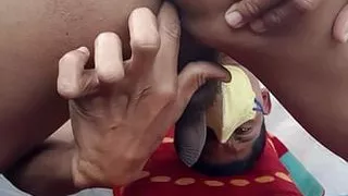 Assdoggy Styl Black Big Fingering Indian
