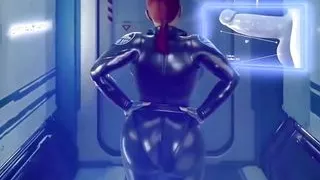 Black Widow Gets Her Ass Destroyed by Thanos 3D Animation #big Boobs