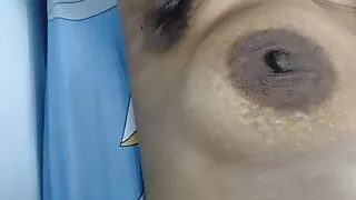 Stepsister riding on my cock hot boobs shake