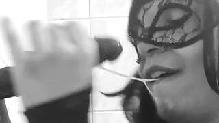 Best Blowjob Ever! Yummy and drooling blowjob on black cock...