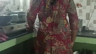 House Wife Romance in Kitchen with Her New Husband Part 1