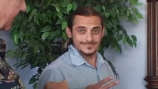 MILF with big tits got her tight pussy fucked while cucked BF watch