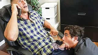 FamilyDick - Hunk Stepdad Jax Thirio Drills Hardcore Latino Stepson Gabe Bradshaw's Asshole Part 2