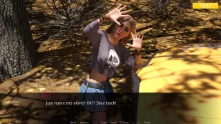 Erotica The Sexy Blonde Slut In The Forest Episode 5