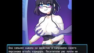 Katherine accidentally sat her ass on the arcade joystick but pretended nothing happened.