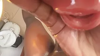 BBC Toy Throat Fuck Experience