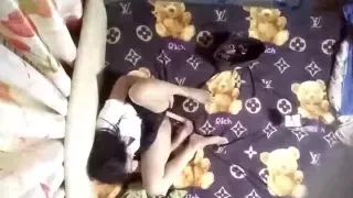 Behind The Of A Chick Masturbating